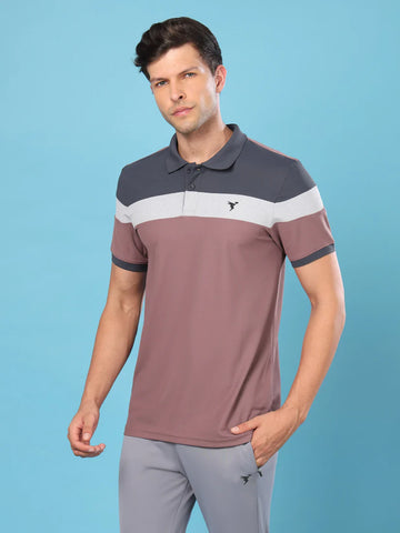 DOOM | TRI-COLOUR POLO TEES| Fig