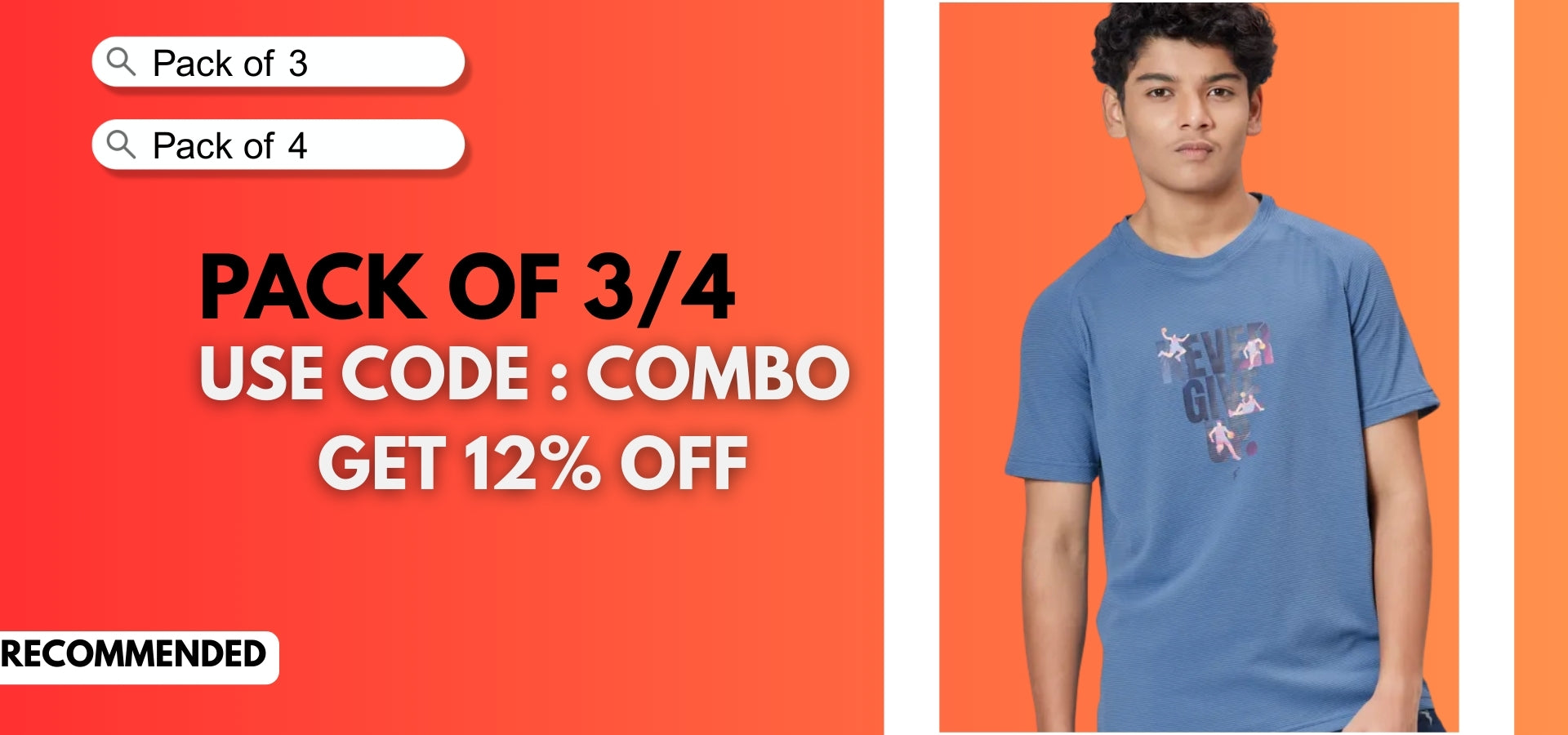 PACK OF 3/4 COMBO