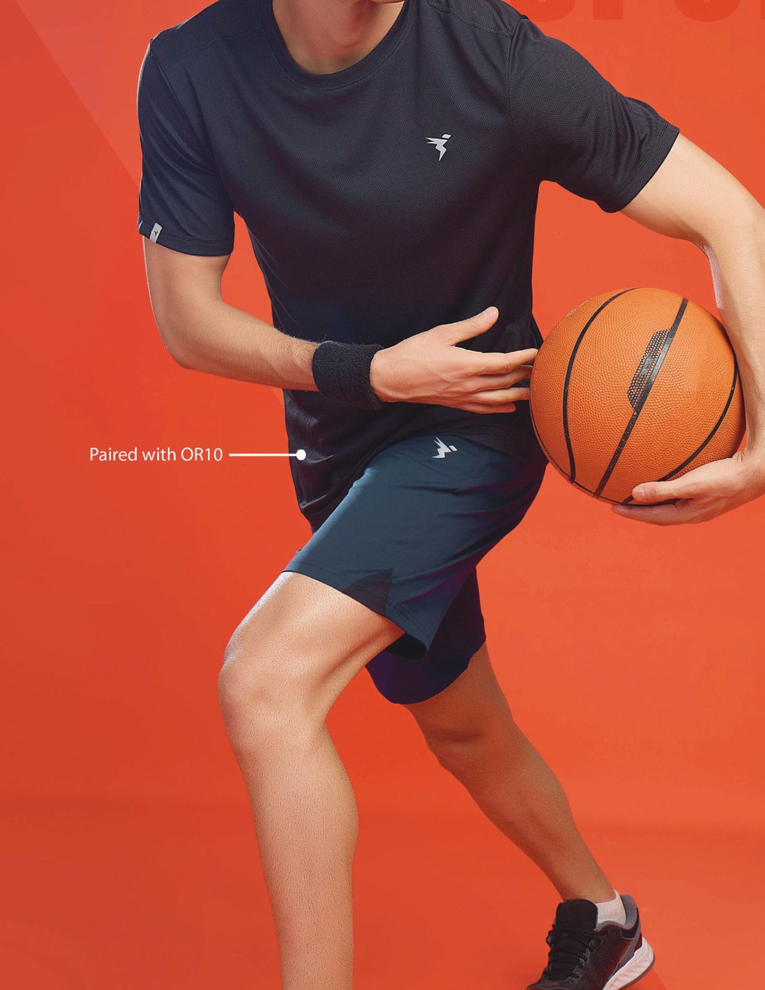 OR658 MEN SOLID 2WAY CUT & SEW RELAXFIT SHORTS | NAVY