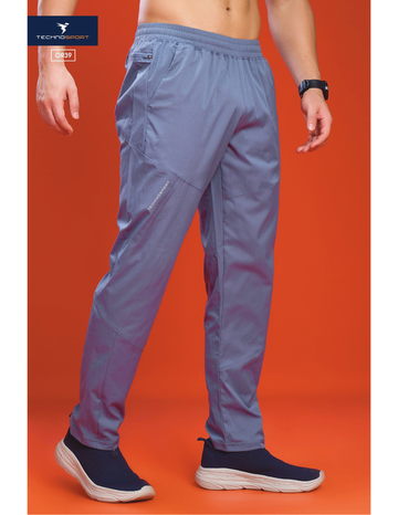 OR39 Men Solid Regular Fit Trackpants with BACK POCKET | Vintage indigo