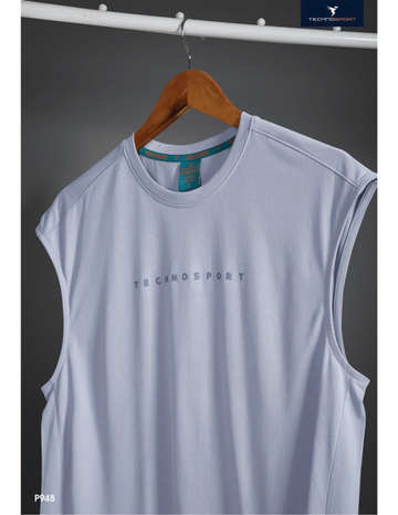 P948 Solid Crewneck Slimfit Sleeveless | Midnight Blue