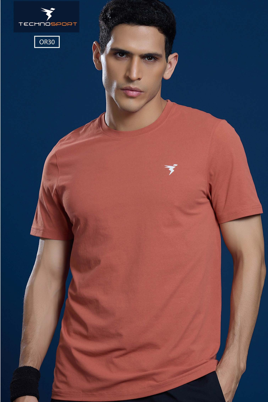 OR30 Mens Crew Neck Slim Fit Half Sleeve T-Shirt | CHILLI FLAKES