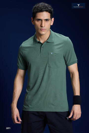 OR71 POLO NECK WITH POCKET | Myrtle