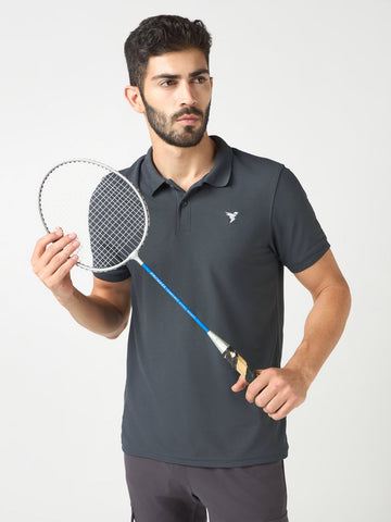 OR11 Mens Polo neck Half Sleeve | WOODLAND GREY