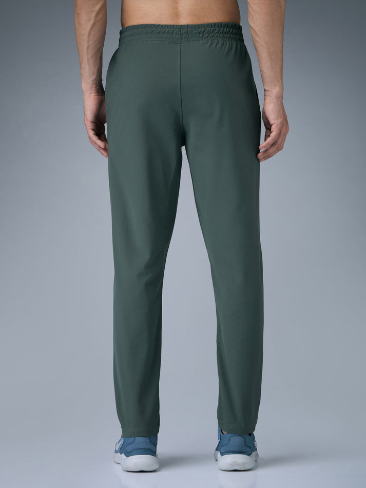OR89 Men Solid Regular Fit Trackpants PLUS SIZE | TREKKING GREEN