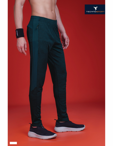 OR19 Men Melange Slim Fit Trackpants with TECHNODRY | GULF COAST