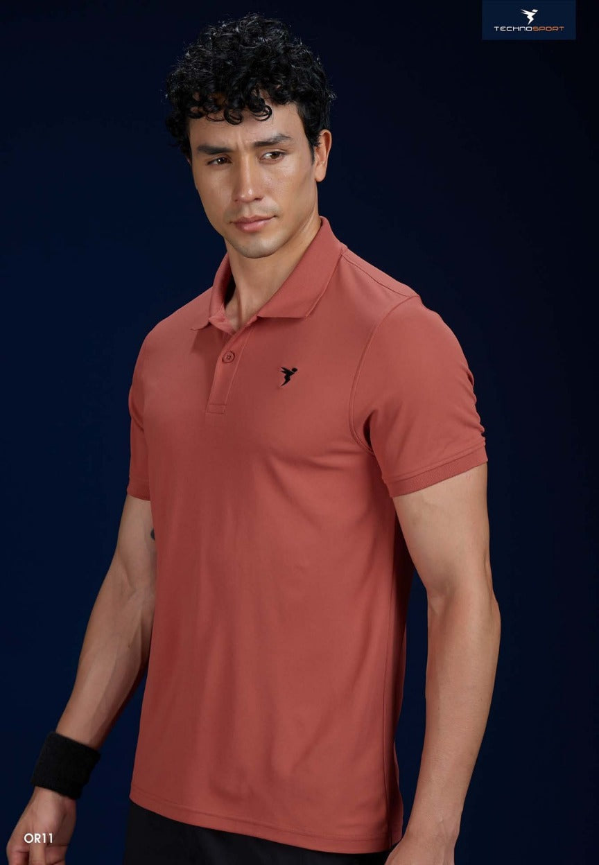 OR11 Mens Polo neck Half Sleeve |CHILLI FLAKES