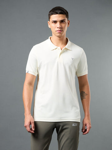 OR11 Mens Polo neck Half Sleeve | OFF WHITE