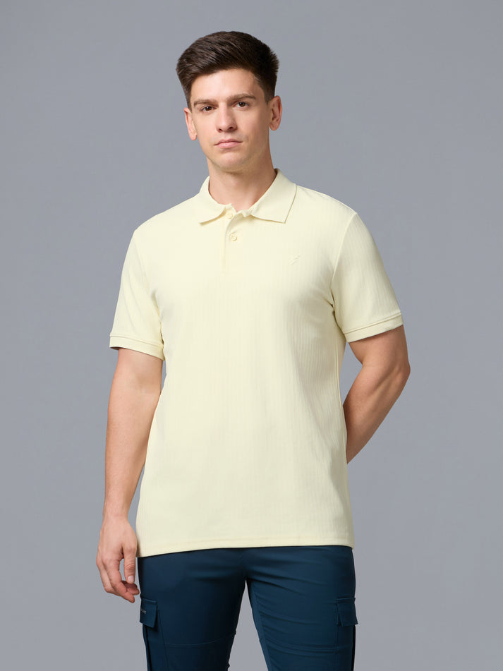 OR11 Mens Polo neck Half Sleeve | YELLOW B