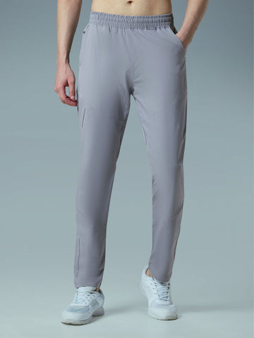 OR39 Men Solid Regular Fit Trackpants with BACK POCKET | Iron Grey