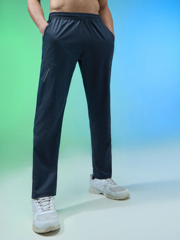 OR39 Men Solid Regular Fit Trackpants with BACK POCKET | Navy