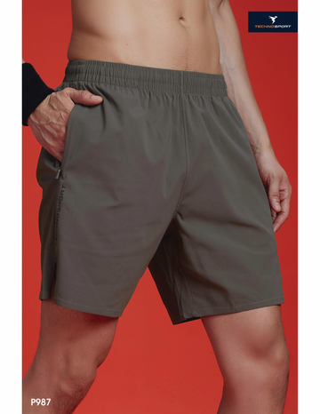 789PD Mens Lightweight 2-way stretch Shorts | Smokey olive