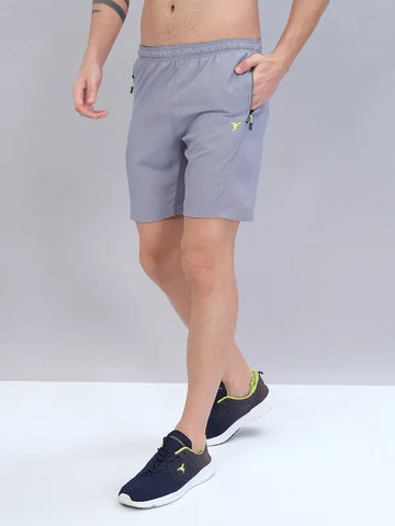 (OR46 DOOM| FEATHER LIGHT SHORTS | Light Grey
