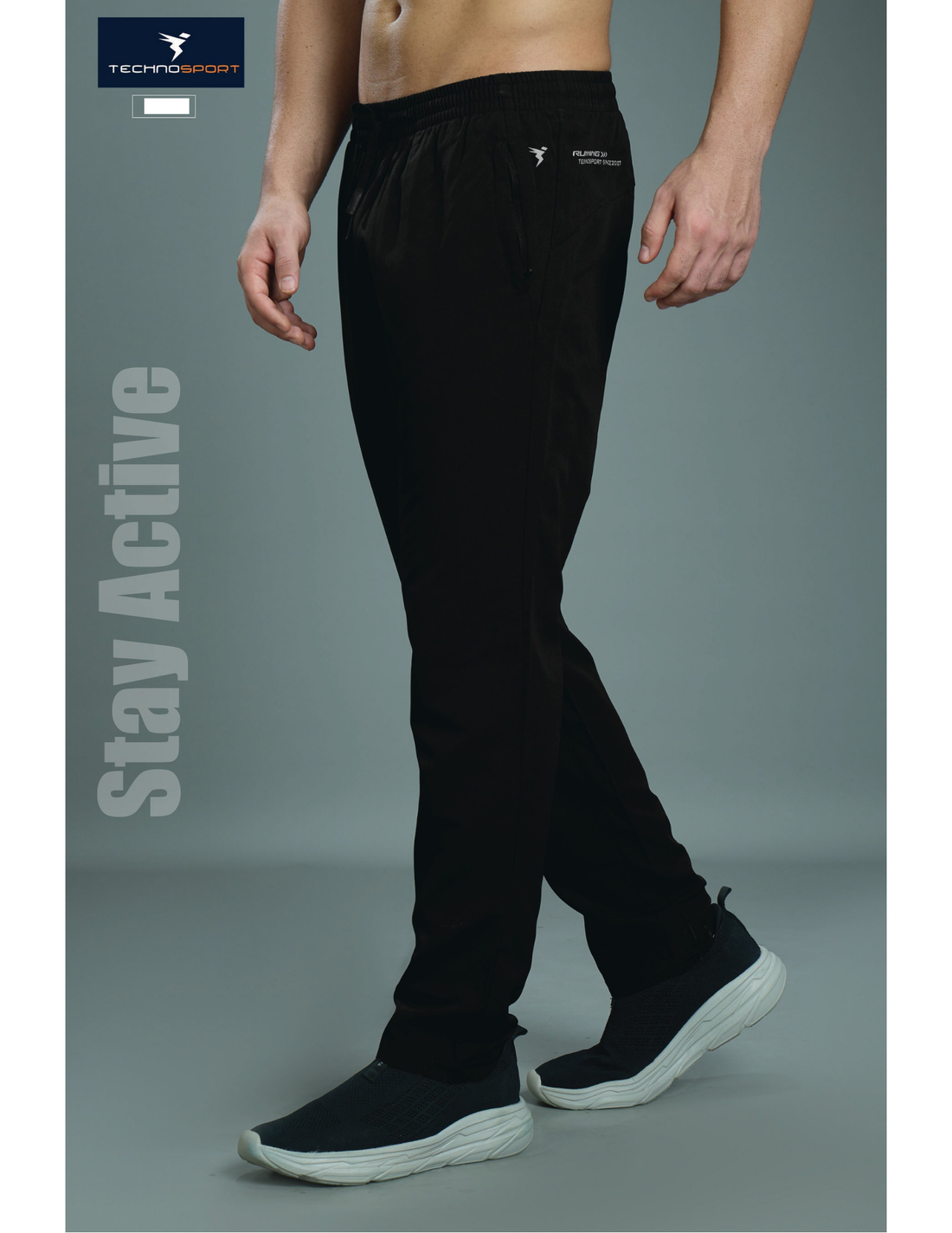 977RCD woven trackpant Normal fit Quickdry | BLACK (offer available only for 2 days)