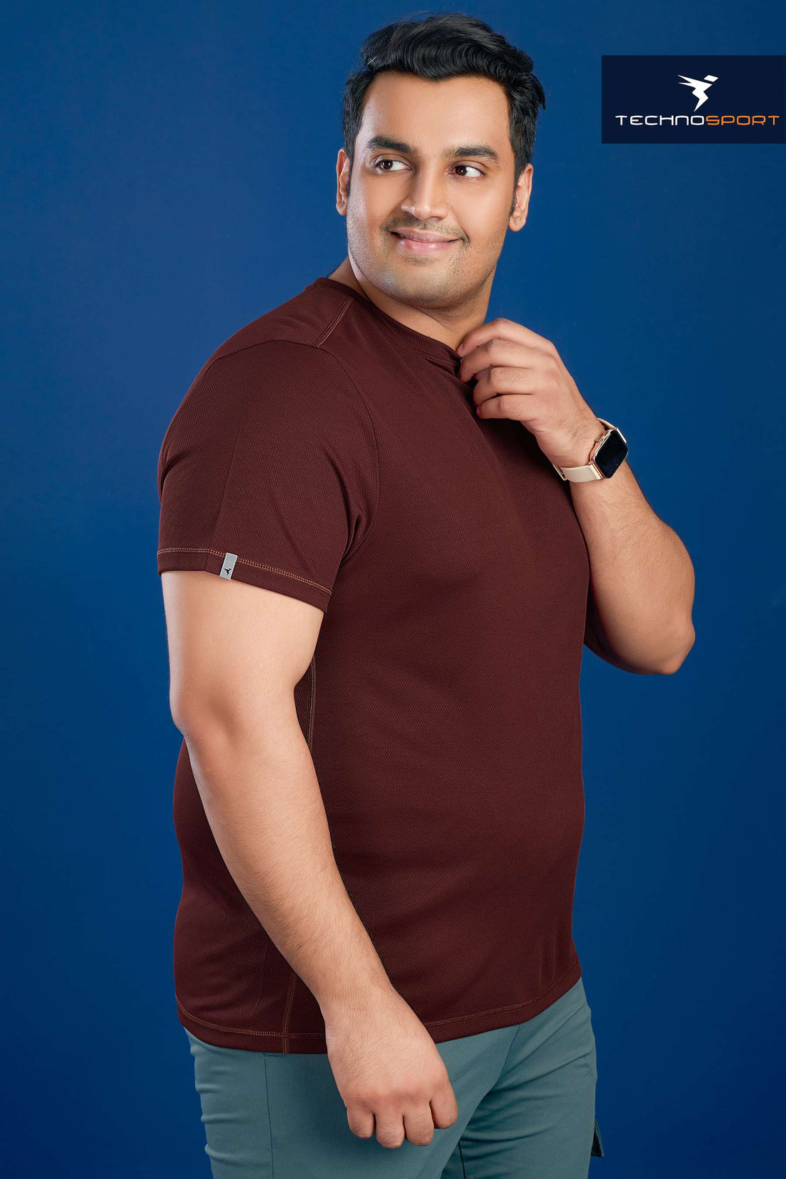 OR10 PLUS SIZE CREW NECK TSHIRT WITH TECHNODRY | PACK OF 4 COMBO