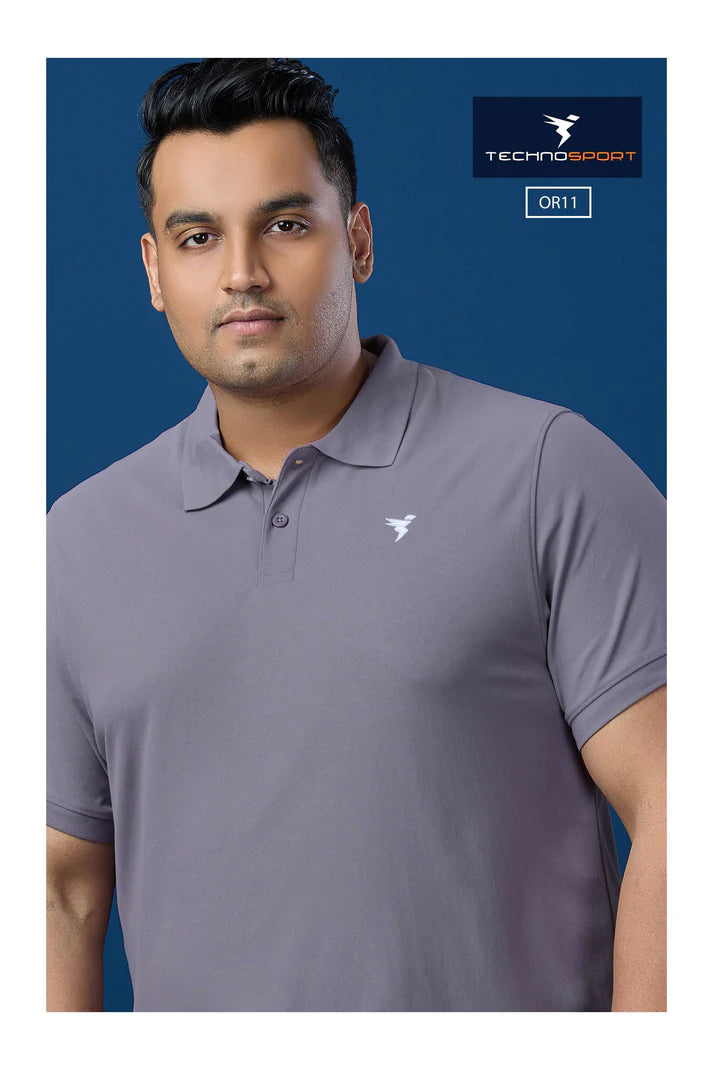OR11 Men's Solid Polo Slim Fit Half Sleeve T-Shirt Plus size | PACK OF 3 COMBO