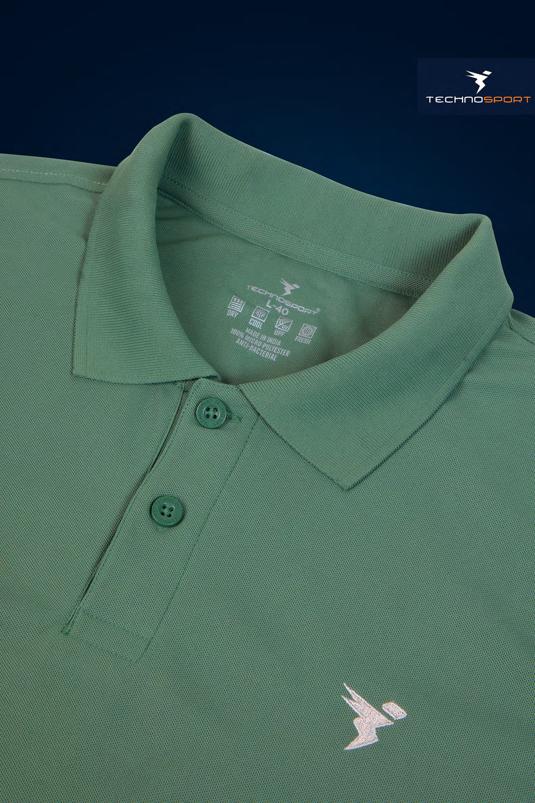 OR11 Mens Polo neck Half Sleeve | myrtle