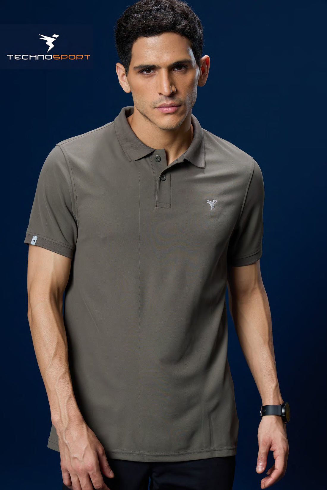 OR11 Mens Polo neck Half Sleeve |Smokey OLIVE