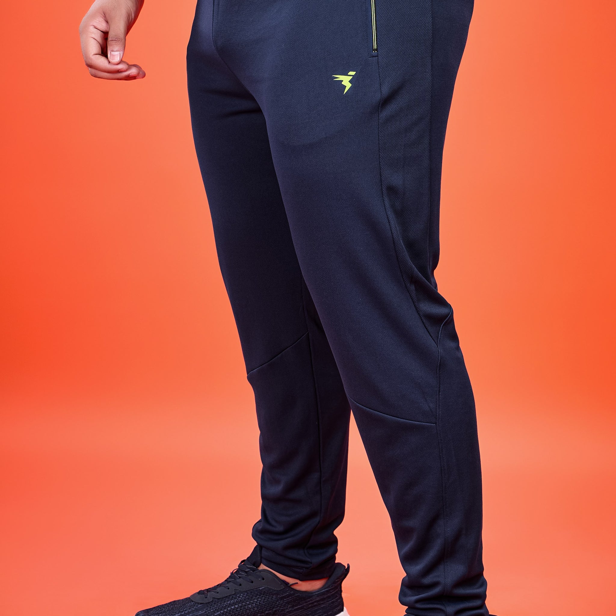 OR25 Men Plus Size Solid Slim Fit Trackpants with TECHNO DRY | PACK OF 4 COMBO