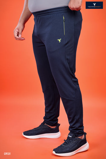 OR25 Men Plus Size Solid Slim Fit Trackpants with TECHNO DRY | PACK OF 4 COMBO