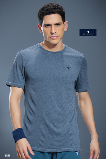 OR40 MENS CREW NECK WITH TECHNOCOOL | BLUE STONE