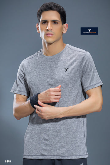 OR40 MENS CREW NECK WITH TECHNOCOOL | LIGHT GREY