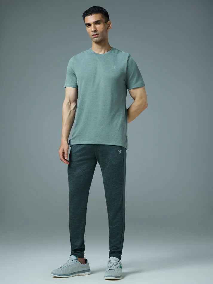 OR40 Men Solid Slim Fit Crew Neck T-shirt with DOUBLE COOL |NORTH ATLANTIC
