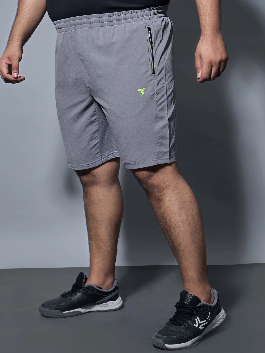 OR46 Solid Woven 2- Stretch Shorts PLUS SIZE | Mens | LIGHT GREY