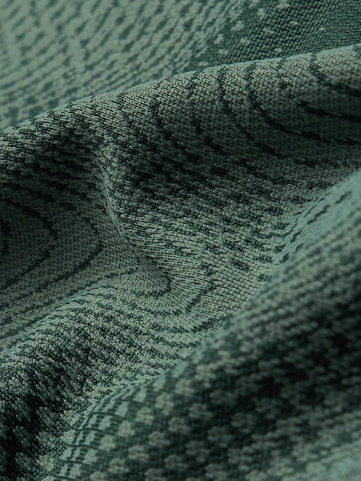 OR60 Men Jacquard Slim Fit Crew Neck T-shirt  | MYRTLE