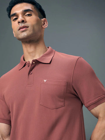 OR71 POLO NECK WITH POCKET | MARSALA