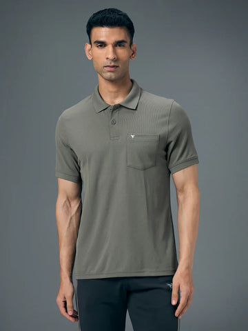 OR71 POLO NECK WITH POCKET | SMOKEY OLIVE