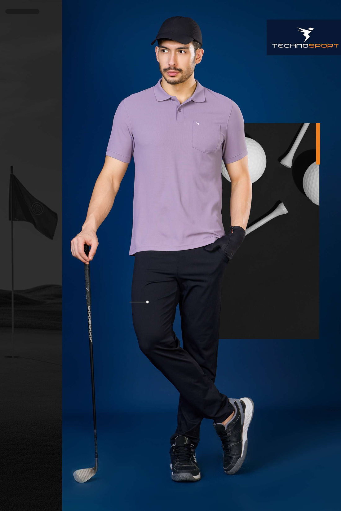 OR71 POLO NECK WITH POCKET | MODERN BROWN