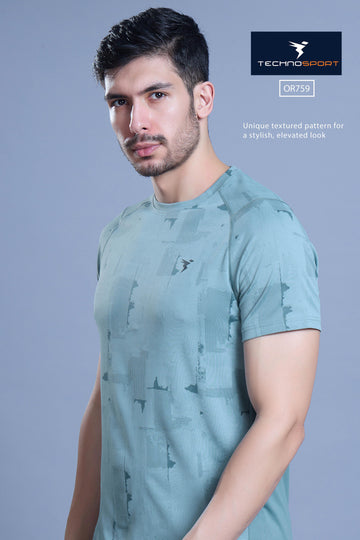 OR759 Men Printed crew neck tshirt | ATLANTIC