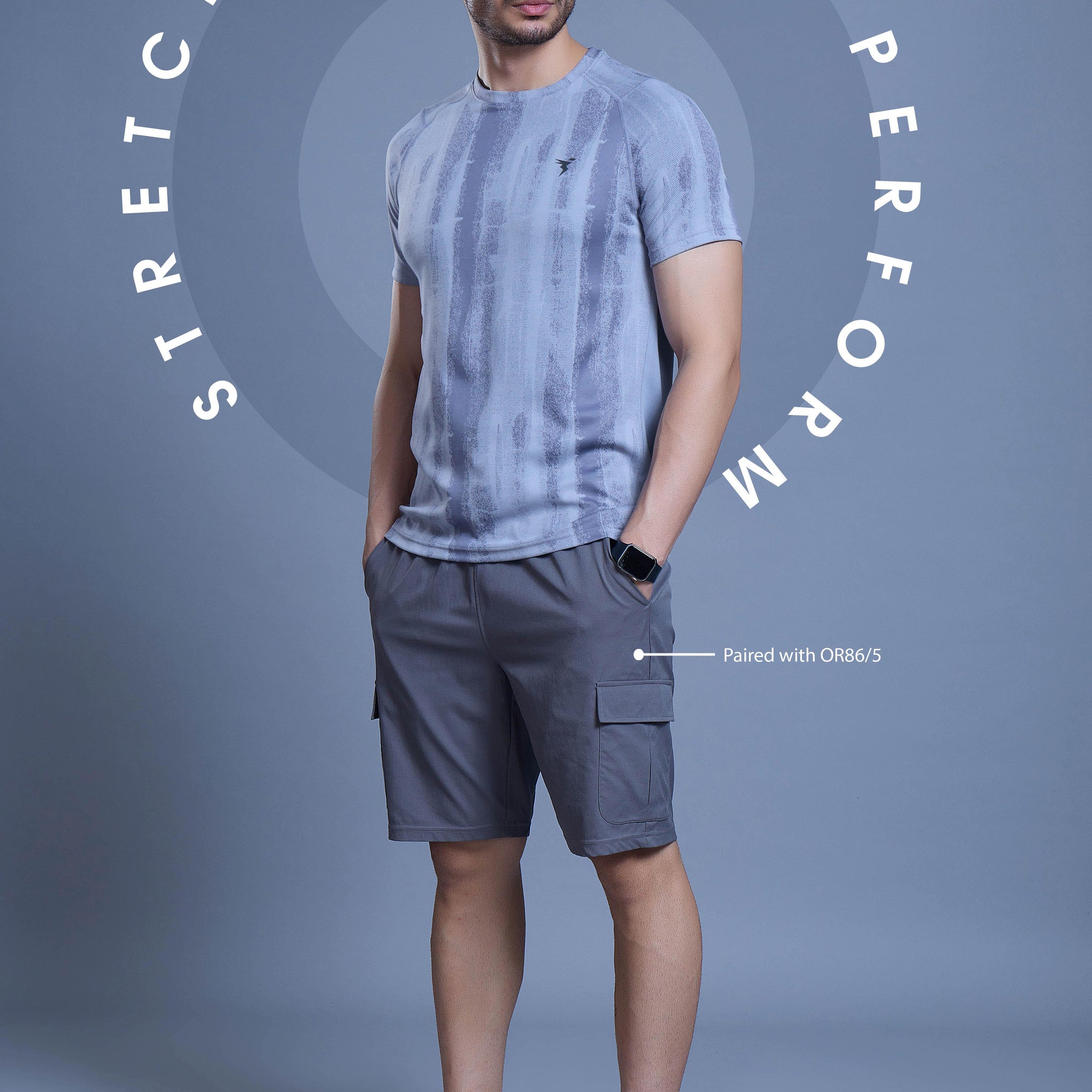 OR759 Men Printed crew neck tshirt | TROPOSPHERE