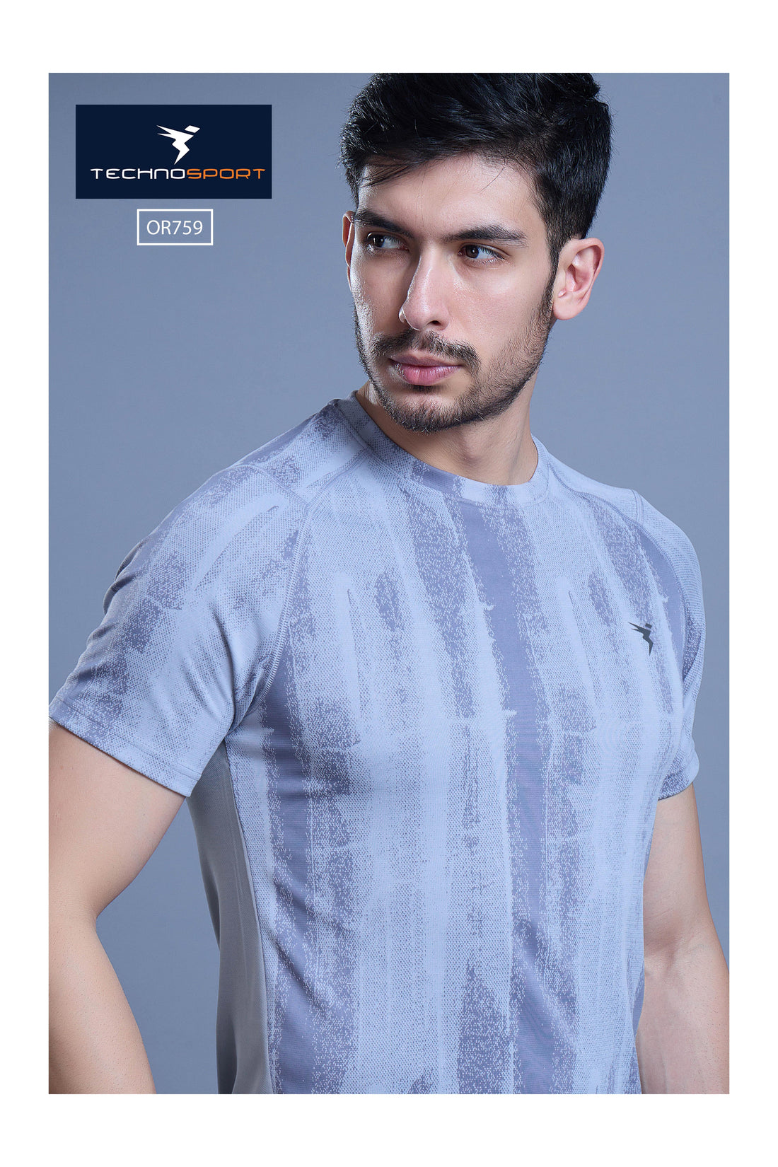 OR759 Men Printed crew neck tshirt | TROPOSPHERE