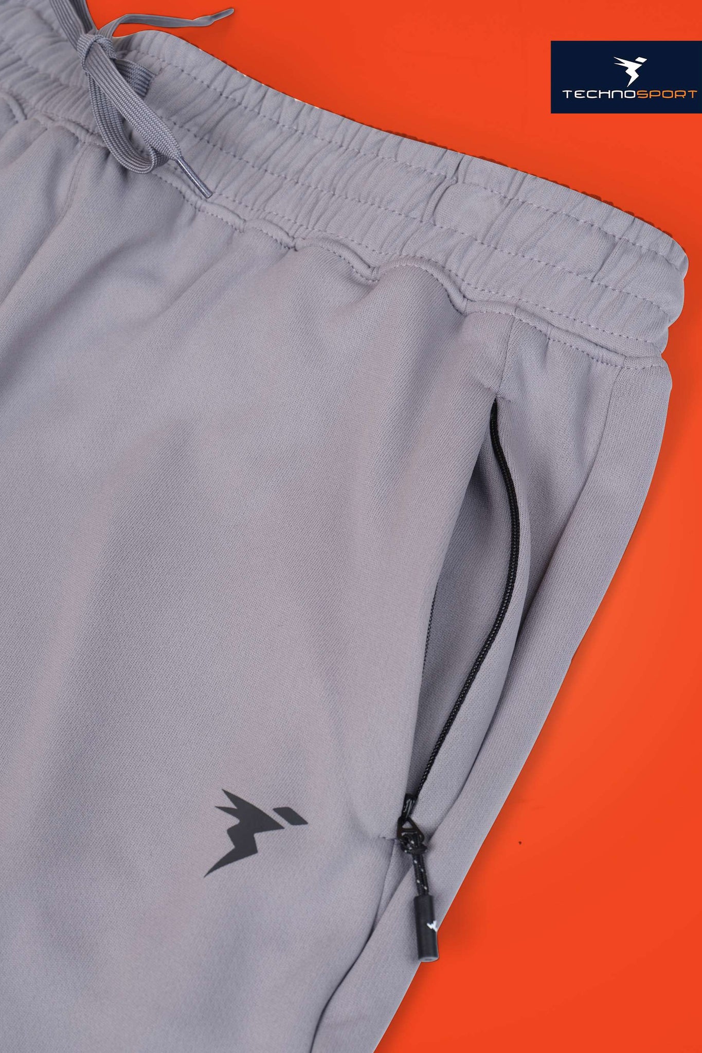 OR831 MEN SOLID 2-WAY STRETCH SLIMFIT TRACKPANT | LIGHT GREY